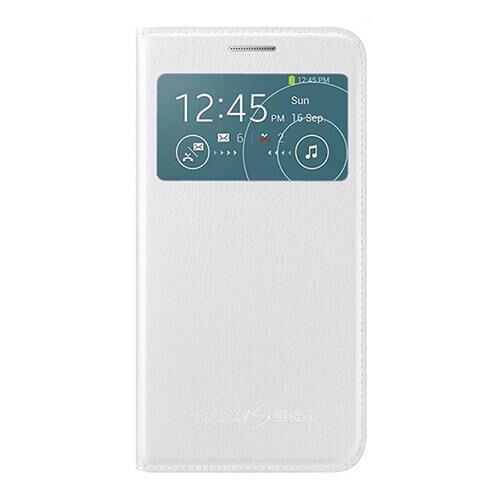 Galaxy S3 Neo ile Uyumlu S View Cover Kılıf Beyaz EF-CI930BWEGWW