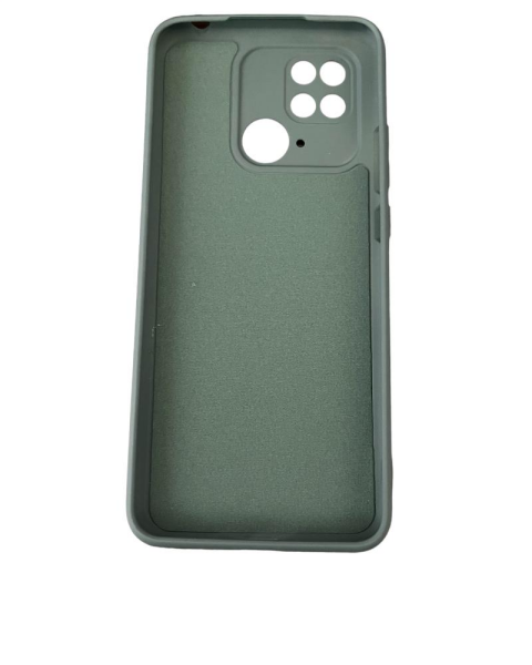Redmi 10 C ile Uyumlu Cappy Silikon Kılıf Yeşil