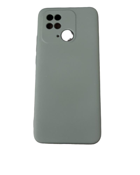 Redmi 10 C ile Uyumlu Cappy Silikon Kılıf Yeşil
