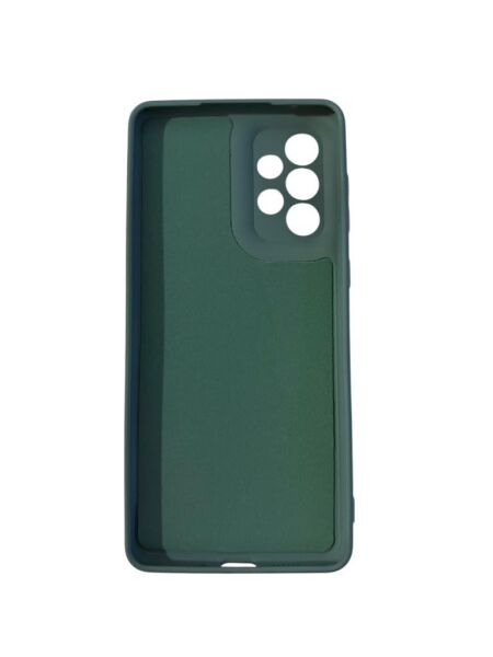Galaxy A73 ile Uyumlu Cappy Silikon Kılıf Yeşil