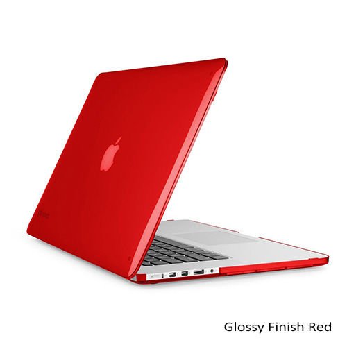 Speck SmartShell Macbook Pro Retina 15'' ile Uyumlu Koruma Kılıf Glossy Finish Red