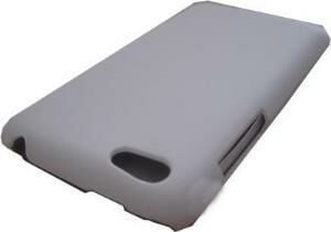 ONE V ile Uyumlu Sert Kauçuk Kılıf Beyaz