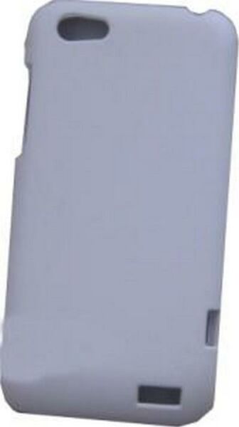 ONE V ile Uyumlu Sert Kauçuk Kılıf Beyaz