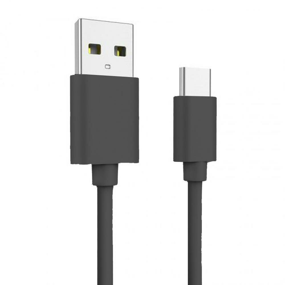 Android Telefonlar ile Uyumlu Type-C USB Kablo 1 M Kutusuz Siyah