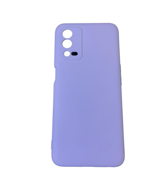A55 ile Uyumlu Cappy Silikon Kılıf Lila