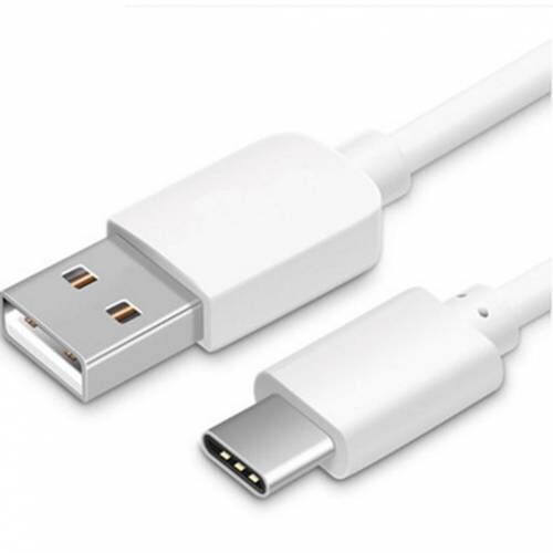 Android Telefonlar ile Uyumlu Type-C USB Kablo 1 M Kutusuz Beyaz