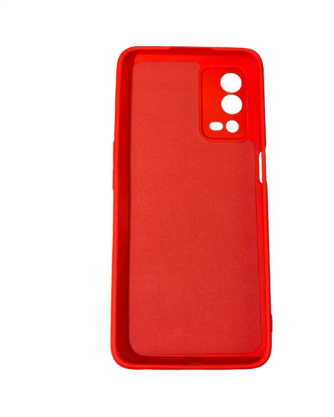 A55 ile Uyumlu Cappy Silikon Kılıf Kırmızı