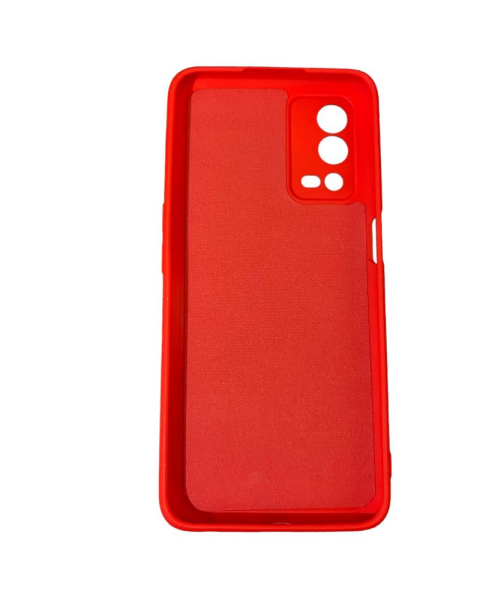 A55 ile Uyumlu Cappy Silikon Kılıf Kırmızı
