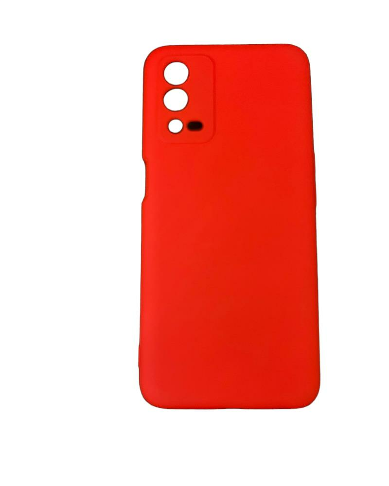 A55 ile Uyumlu Cappy Silikon Kılıf Kırmızı