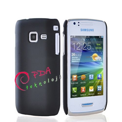 S5380 Wave Y ile Uyumlu Sert Kauçuk Kılıf Siyah Renk