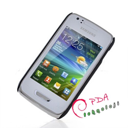 S5380 Wave Y ile Uyumlu Sert Kauçuk Kılıf Siyah Renk