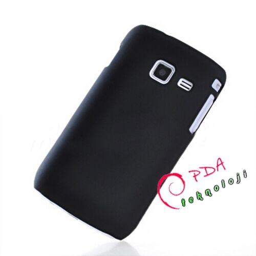 S5380 Wave Y ile Uyumlu Sert Kauçuk Kılıf Siyah Renk