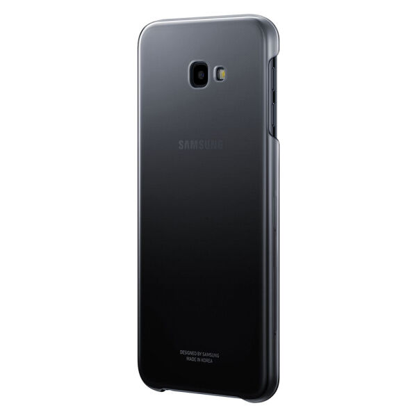 Galaxy J4 Plus ile Uyumlu Gradation Kılıf Siyah EF-AJ415CBEGWW