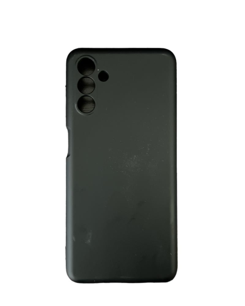 Galaxy A04s ile Uyumlu Cappy Silikon Kılıf Siyah