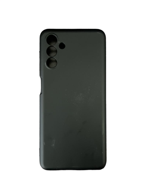 Galaxy A04s ile Uyumlu Cappy Silikon Kılıf Siyah