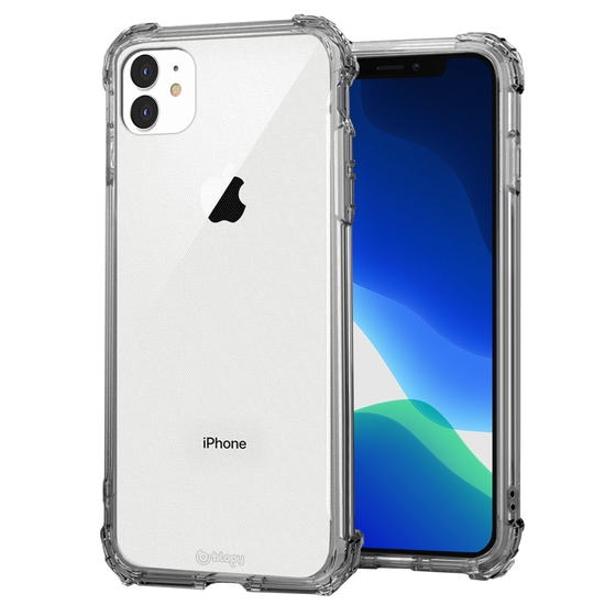 Blogy iPhone 11 ile Uyumlu Crystal Fit Kılıf Crystal Clear