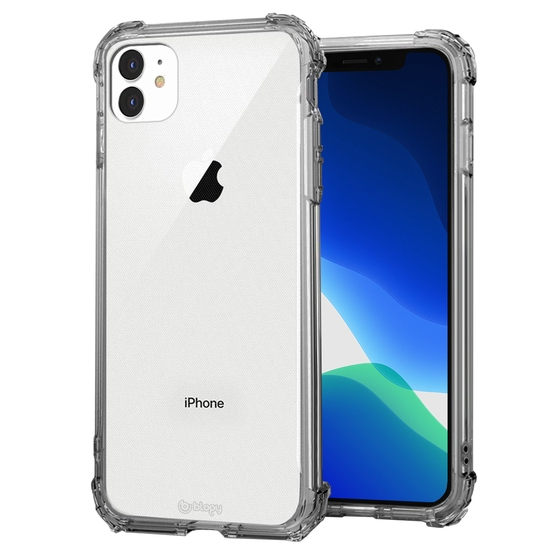 Blogy iPhone 11 ile Uyumlu Crystal Fit Kılıf Crystal Clear