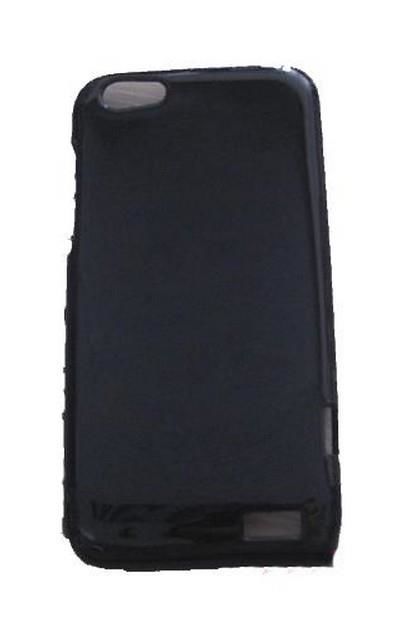 One V ile Uyumlu Parlak Sert Kauçuk Kılıf Siyah