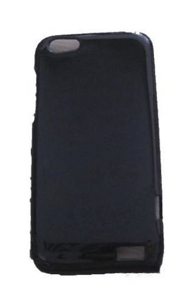 One V ile Uyumlu Parlak Sert Kauçuk Kılıf Siyah