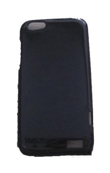 One V ile Uyumlu Parlak Sert Kauçuk Kılıf Siyah