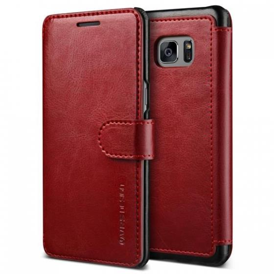 VRS Galaxy Note FE ile Uyumlu Dandy Layered Kılıf Wine Black