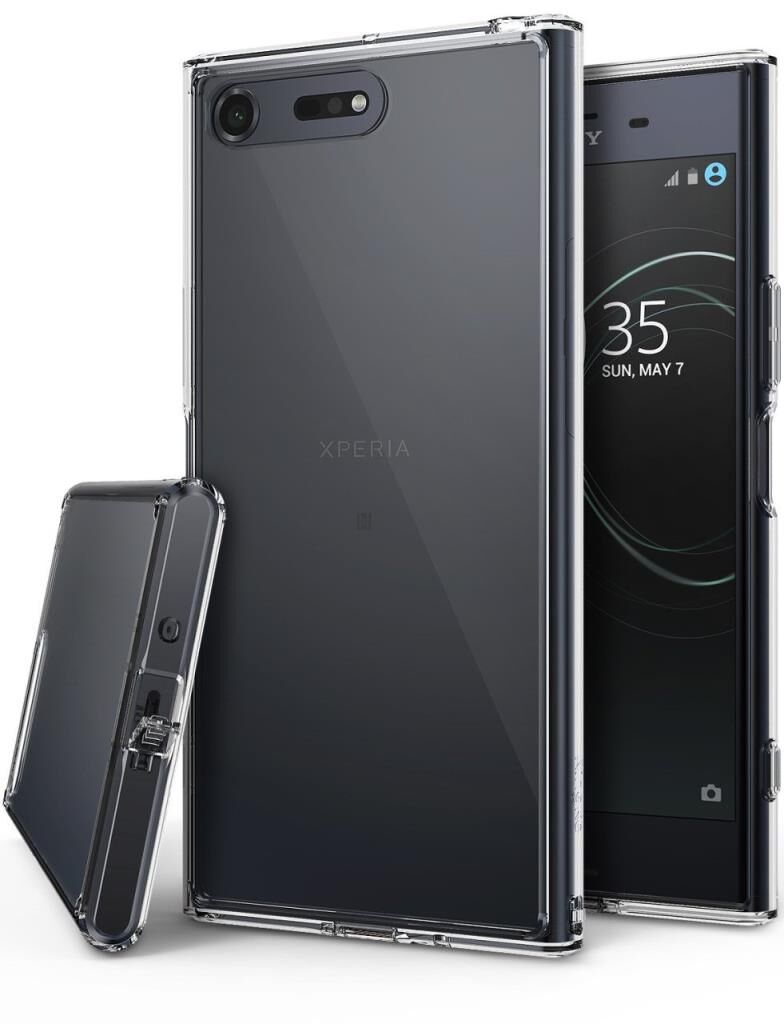Ringke Fusion Xpreia XZ ile Uyumlu Premium Kılıf Clear TPU Bumper Extra Darbe Emici