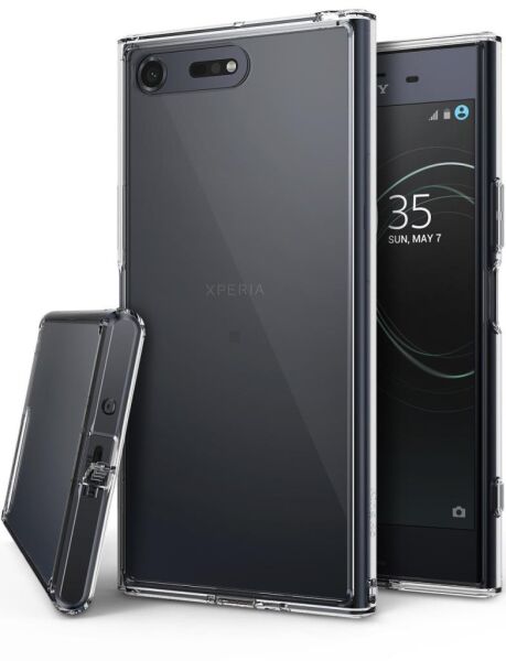 Ringke Fusion Xpreia XZ ile Uyumlu Premium Kılıf Clear TPU Bumper Extra Darbe Emici