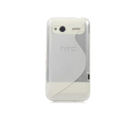 Radar ile Uyumlu S Desenli Şeffaf Silikon Kılıf Beyaz Renk