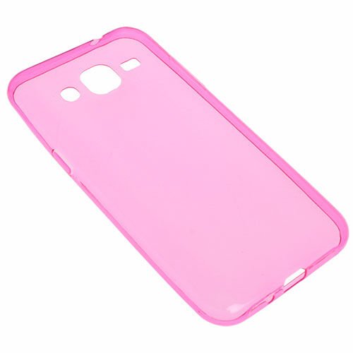 Galaxy J2 (2015) ile Uyumlu Kılıf İnce Silikon Pembe