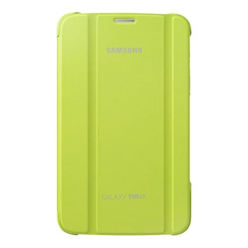 Galaxy Tab 3 7.0'' T210 ile Uyumlu Bookcover Kılıf Yeşil EF-BT210BGEGWW (Out)