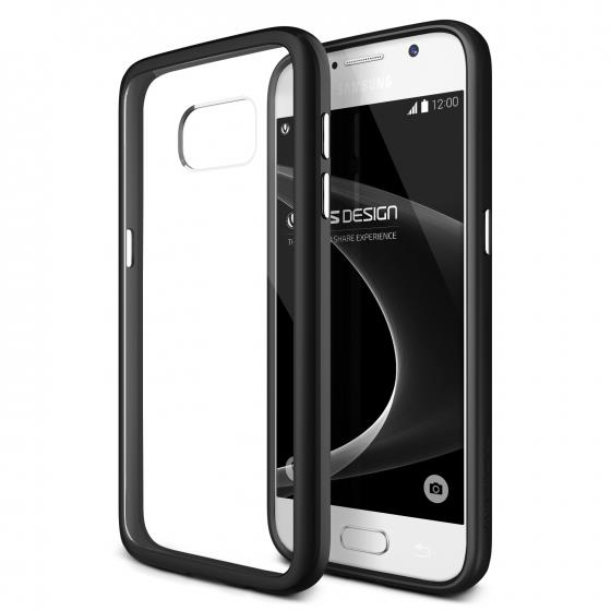 Verus Galaxy S7 ile Uyumlu Crystal Mixx Kılıf Black