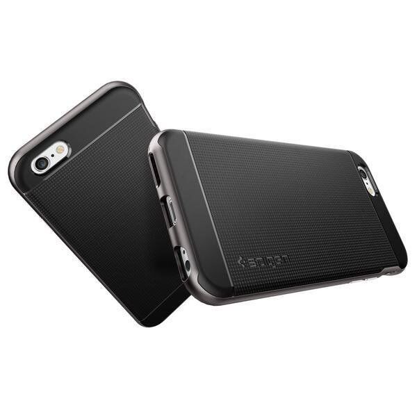 Spigen iPhone 6s/6 ile Uyumlu Kılıf Neo Hybrid Gun Metal