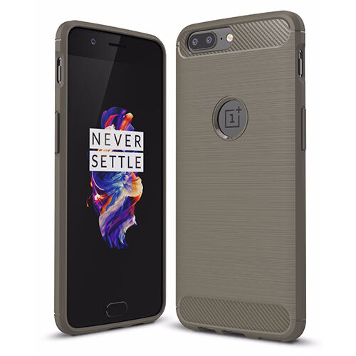 OnePlus 5 ile Uyumlu Room Silikon Kılıf Siyah