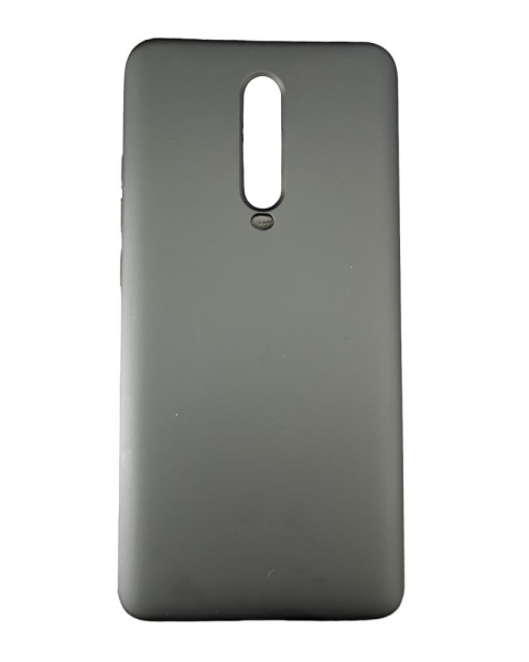 Mi 9T ile Uyumlu Cappy Silikon Kılıf Siyah