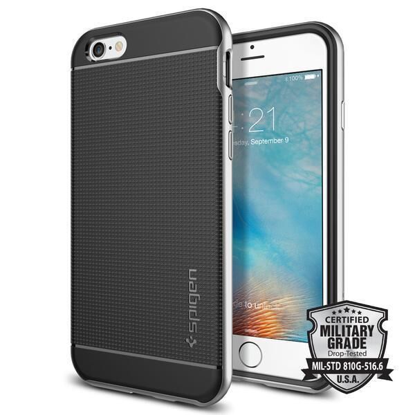 Spigen iPhone 6s/6 ile Uyumlu Kılıf Neo Hybrid Satin Silver