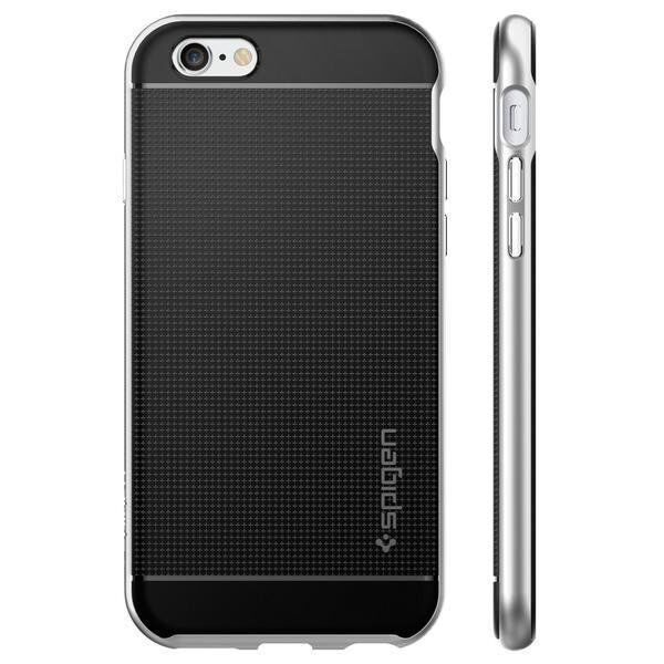 Spigen iPhone 6s/6 ile Uyumlu Kılıf Neo Hybrid Satin Silver