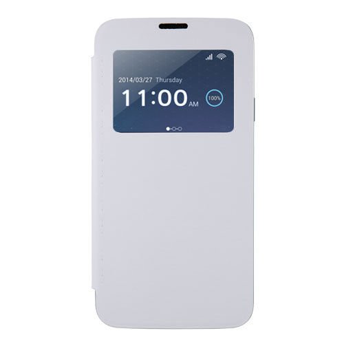 Anymode G900 Galaxy S5 ile Uyumlu View Flip Cover Kılıf Beyaz