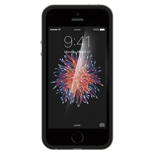 Spigen iPhone 5,5s,SE ile Uyumlu Kılıf Neo Hybrid Gun Metal