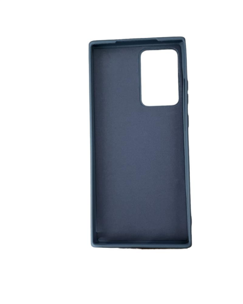 Galaxy Note 20 Ultra ile Uyumlu Cappy Silikon Kılıf Lacivert