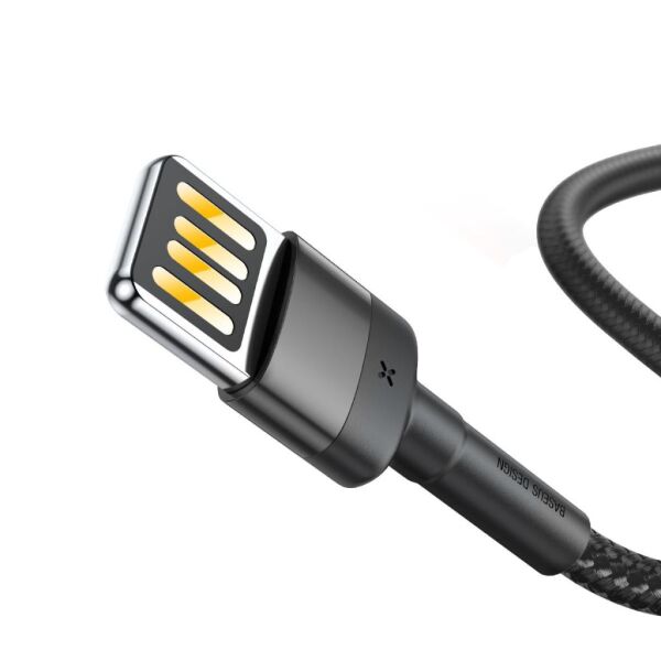 Baseus Cafule 1.5A Lightning 2M Şarj Kablosu CALKLF-HG1 Gri