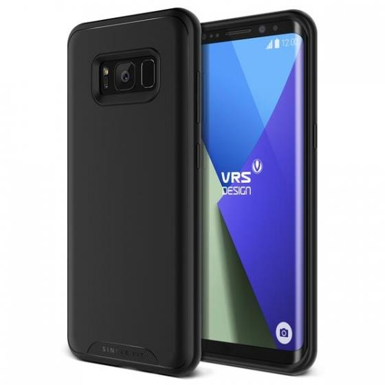 VRS Design Galaxy S8 ile Uyumlu Single Fit Kılıf Black