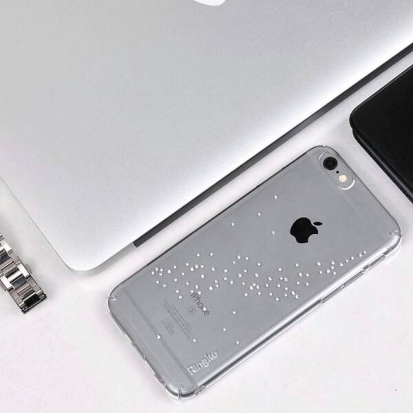 Ringke Noble Fusion iPhone 6s/ 6 ile Uyumlu Taşlı Kılıf Extra Darbe Emici Sun Clear