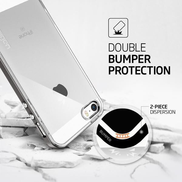 Spigen iPhone 5,5s,SE ile Uyumlu Kılıf Neo Hybrid Crystal Gun Metal