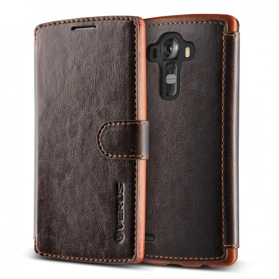 Verus G4 ile Uyumlu Case Dandy Layered Series Kılıf Brown