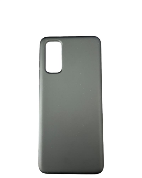 Galaxy S20 ile Uyumlu Cappy Silikon Kılıf Siyah