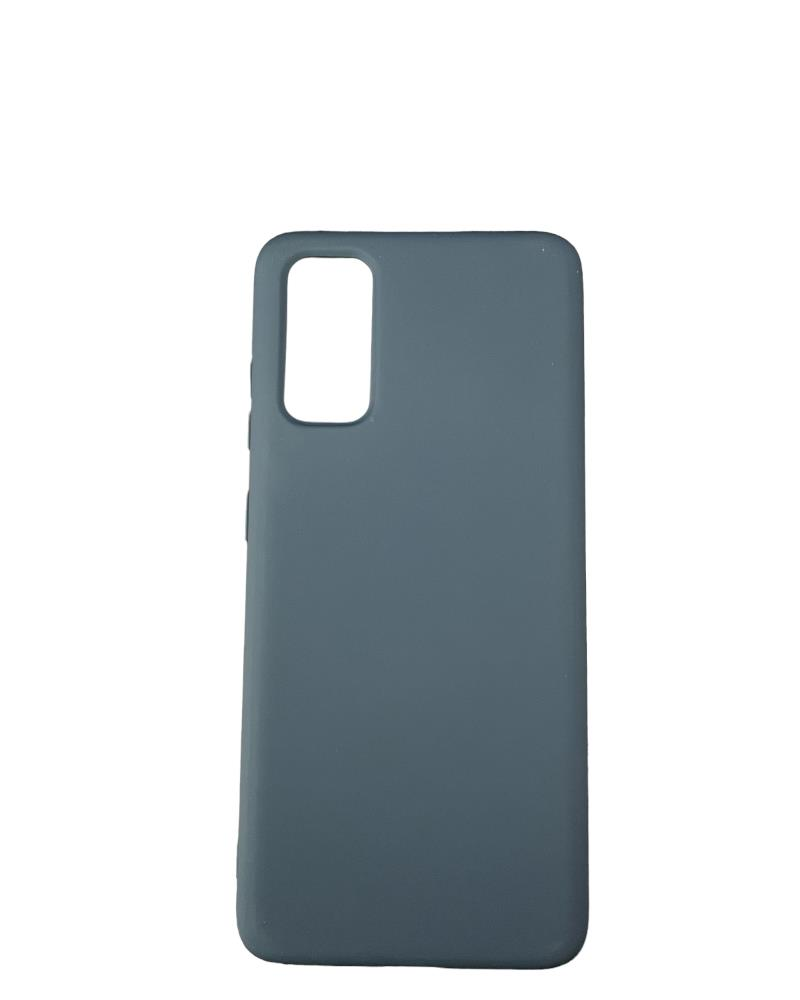 Galaxy S20 ile Uyumlu Cappy Silikon Kılıf Lacivert