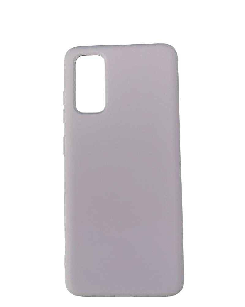 Galaxy S20 ile Uyumlu Cappy Silikon Kılıf Lila
