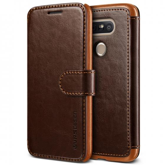 Verus G5 ile Uyumlu Case Dandy Layered Series Kılıf Brown
