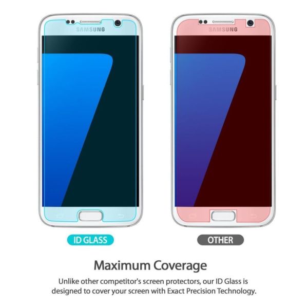 Ringke IDGL Galaxy S7 ile Uyumlu Glass Ekran Koruyucu 0.18 mm