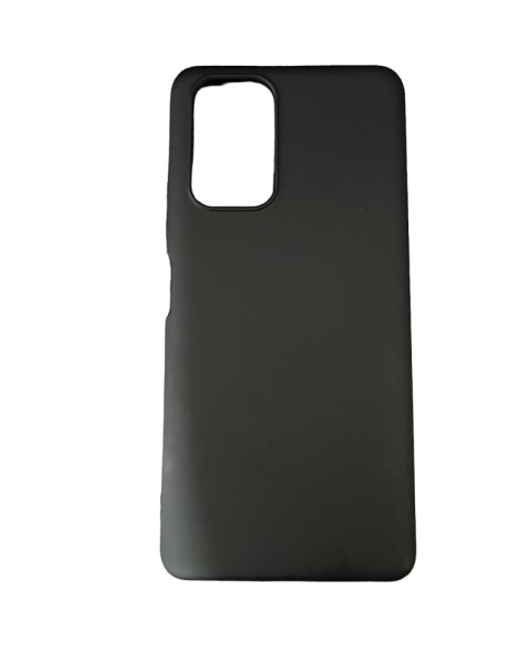 Redmi Note 10 Pro ile Uyumlu Cappy Silikon Kılıf Siyah